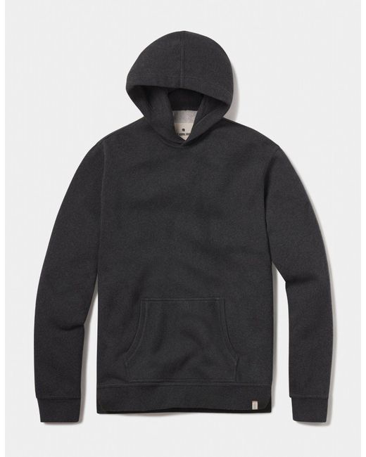 The Normal Brand Fairweather Split Hem Hoodie in Gray Lyst