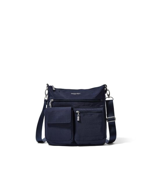 Baggallini Modern Everywhere Slim Crossbody Bag in Blue Lyst