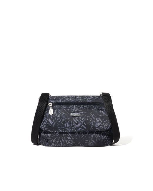 Baggallini Flap 2 It Eastwest Crossbody Bag in Blue Lyst