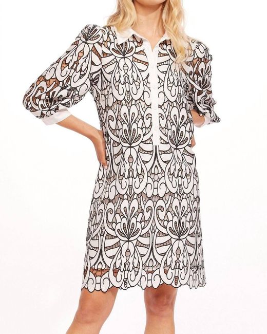 Eva Franco Kezia Dress in Natural Lyst