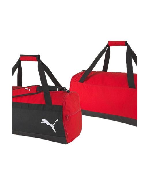 PUMA Small Duffle Bag in Red | Lyst