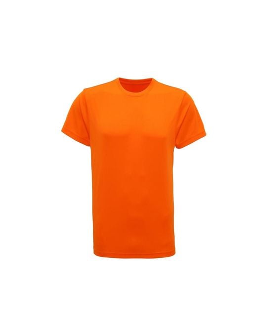 Tridri Tri Dri Short Sleeve Lightweight Fitness T-shirt in Orange for Men |  Lyst