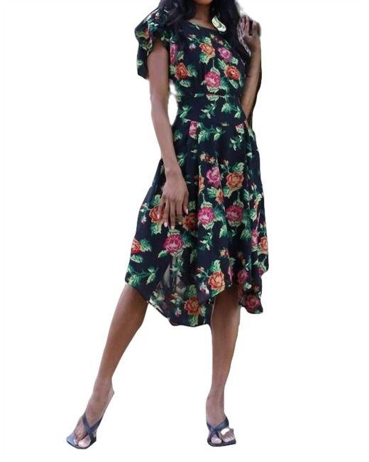 Eva Franco Amara Dress in Black Lyst