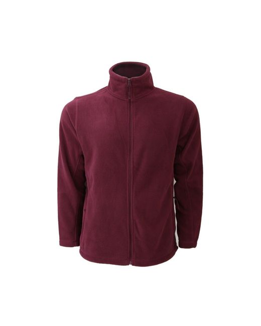 Russell Full Zip Outdoor Fleece Jacket in Purple for Men | Lyst