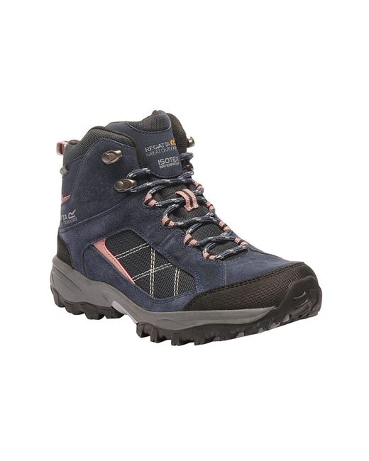Regatta Great Outdoors Lady Clydebank Waterproof Hiking Boots in Black