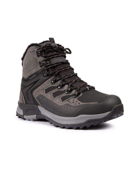 Trespass Knox Dlx Walking Boots in Black for Men | Lyst