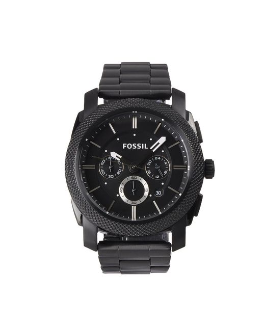 Fossil Fs4552 Elegant Japanese Movement Fashionable Machine Chronograph