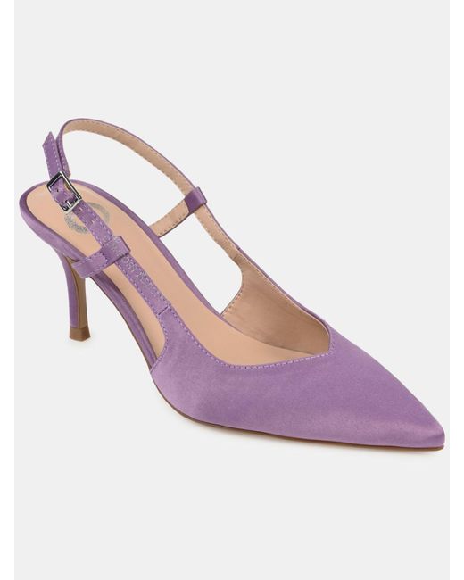 Journee Collection Knightly Pump in Pink Lyst