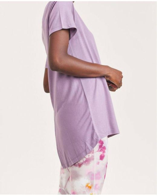 Mono B Clothing Purple Nirvana Ventilated Shirt