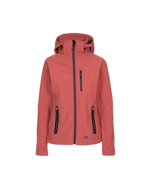Trespass Bela Ii Waterproof Softshell Jacket in Red | Lyst