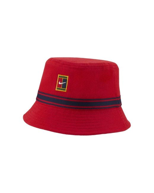 Nike Adult Heritage Bucket Hat in Red Lyst