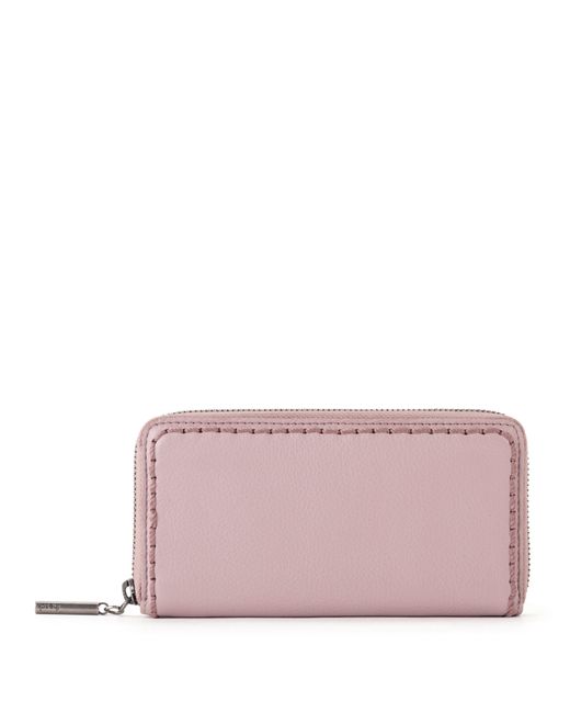 The Sak Essential Zip Wallet in Pink | Lyst