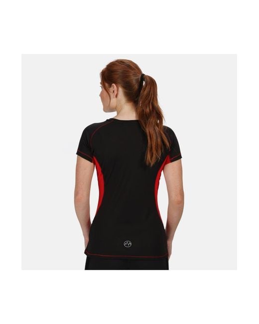 Regatta Activewear Beijing Short Sleeve T-shirt in Black | Lyst