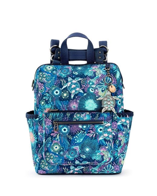 Sakroots Loyola Backpack Shoulder Bag in Blue Lyst