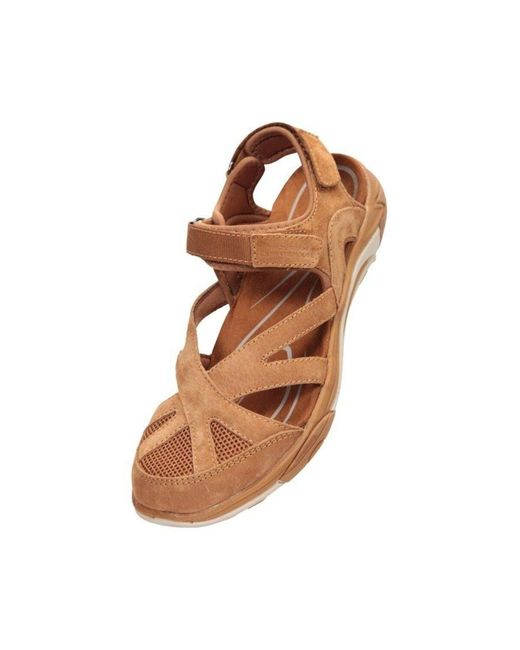 Mountain Warehouse Sussex Wolverine Suede Sandals in Brown | Lyst