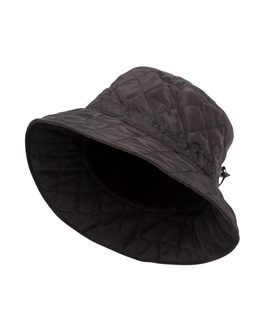 Trespass Adult Flow Quilted Bucket Hat in Black | Lyst