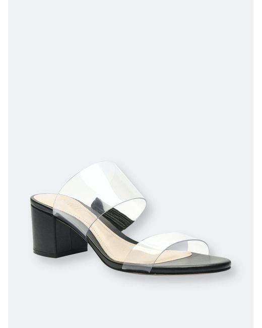 Schutz vinyl shop sandals