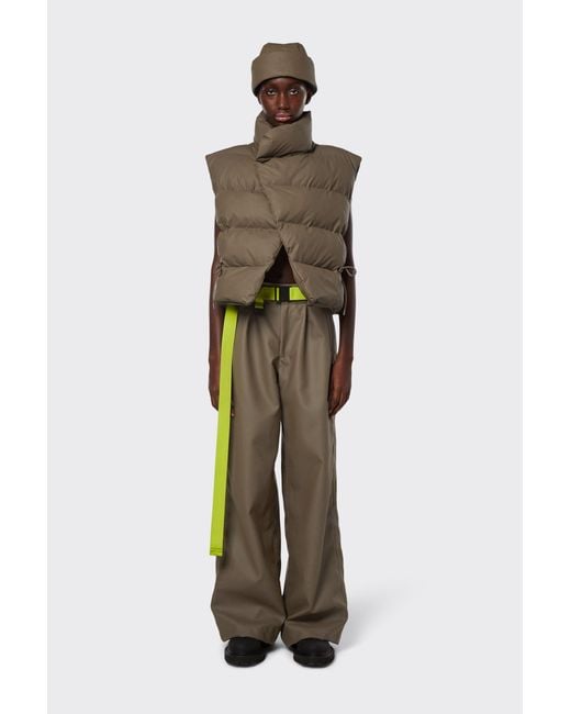 rains puffer vest