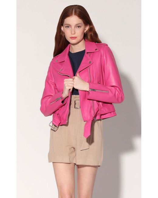 Walter Baker Kelsey Jacket in Pink | Lyst