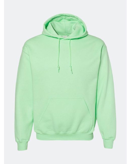 Gildan Heavy Blend Adult Hooded Sweatshirt/hoodie in Green | Lyst