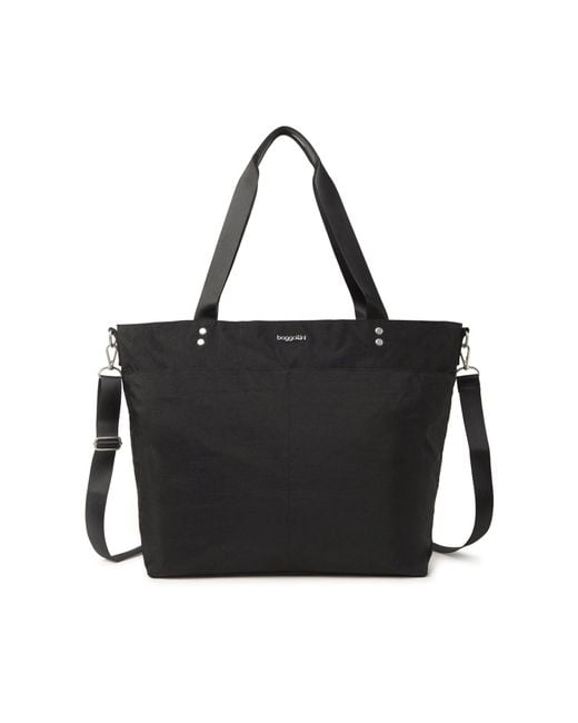 Baggallini Large Carryall Tote in Black Lyst