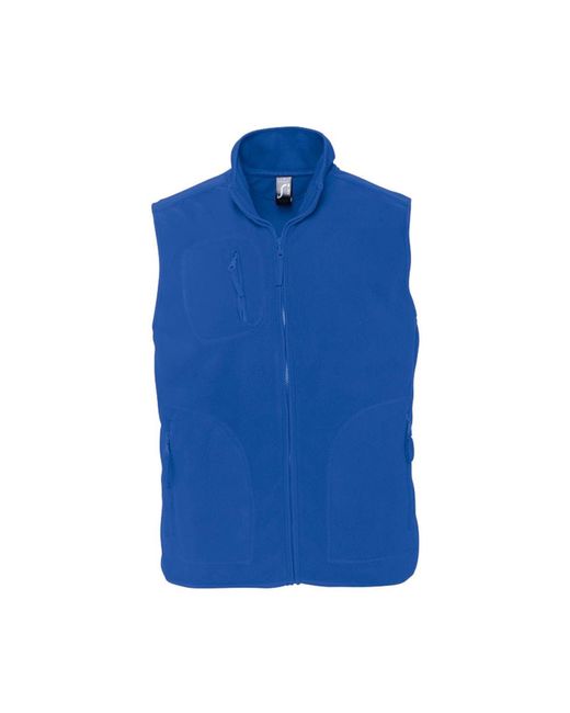uitroepen Pastoor kosten Sol's Norway Anti-pill Fleece Bodywarmer / Gilet Vest in Blue | Lyst