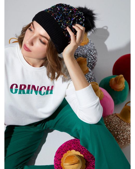 Shiraleah grinch Sweatshirt in White | Lyst