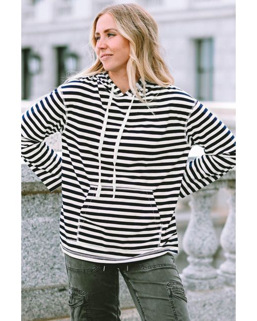 Kangaroo pocket store drawstring hoodie