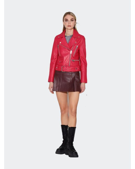 Walter Baker Flissy Jacket, Cerise in Red Lyst