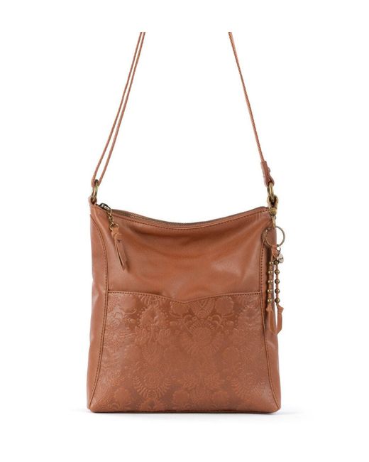 The Sak Lucia Crossbody Bag in Brown Lyst