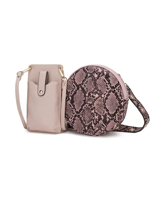 MKF Collection by Mia K Hailey Smartphone Convertible Crossbody Bag in Black Lyst