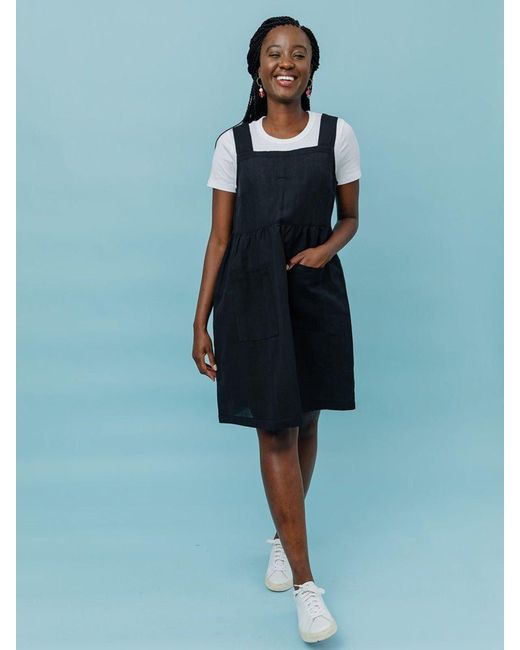 Linen hotsell jumper dress