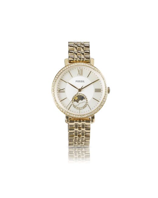 Fossil Es5167 Elegant Japanese Movement Fashionable Multifunction Rose