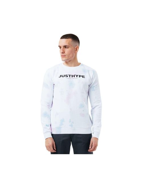 Hype Miami Dye Sweatshirt in White for Men | Lyst
