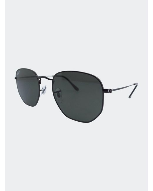 Ray-Ban Hexagonal Sunglasses in Black for Men | Lyst