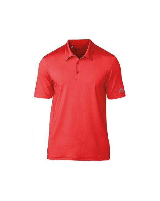 adidas Ultimate 365 Polo Shirt in Red for Men | Lyst