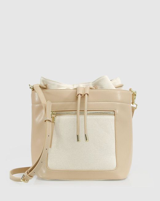 Belle & Bloom Don't Think Twice Bucket Bag in Brown | Lyst