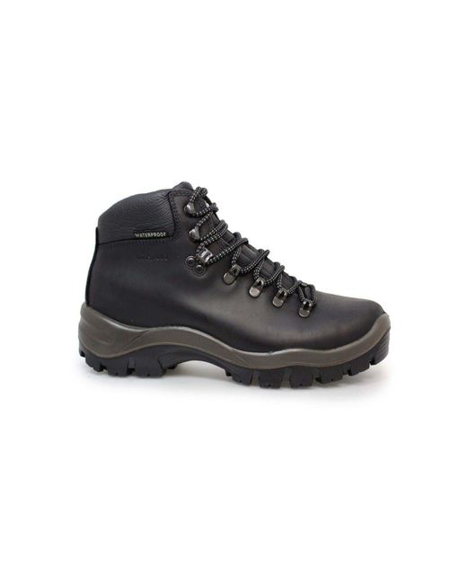 Grisport Peaklander Waxy Leather Walking Boots in Black for Men Lyst