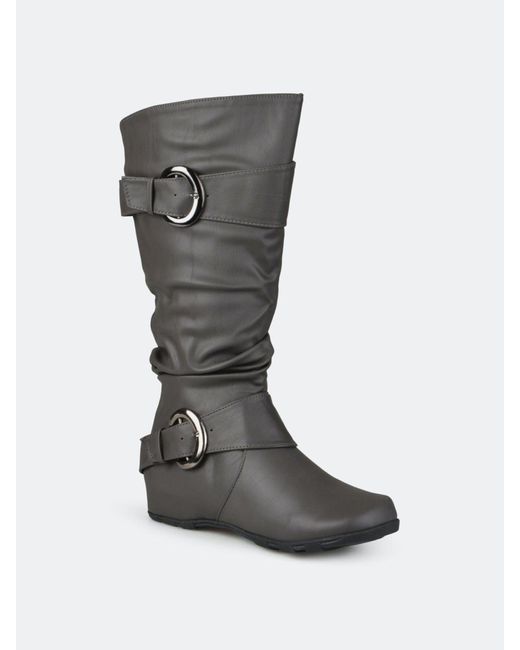 Journee collection extra store wide calf boots