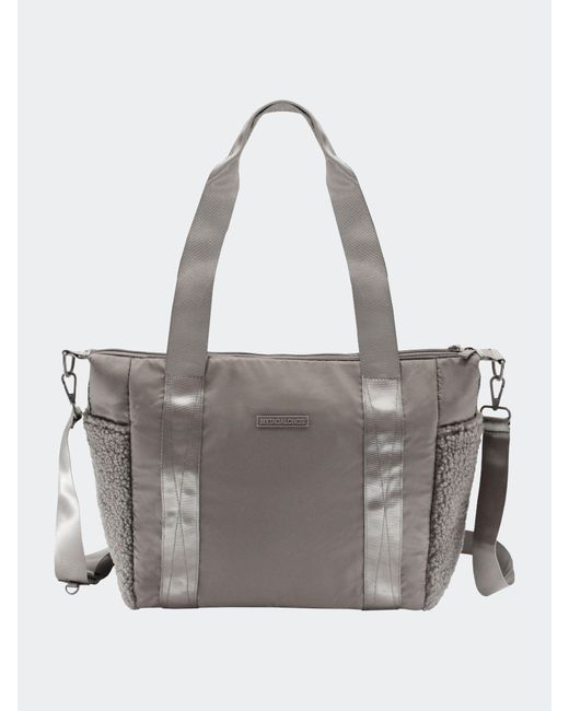 MYTAGALONGS Commuter Tote Bag in Gray Lyst