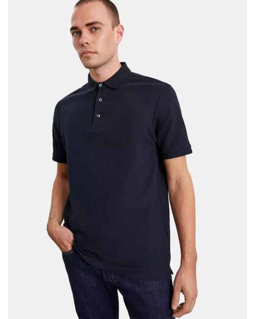 Burton Pique Polo Shirt in Blue for Men | Lyst