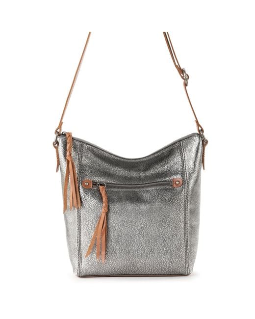 The Sak Ashland Crossbody in Gray Lyst
