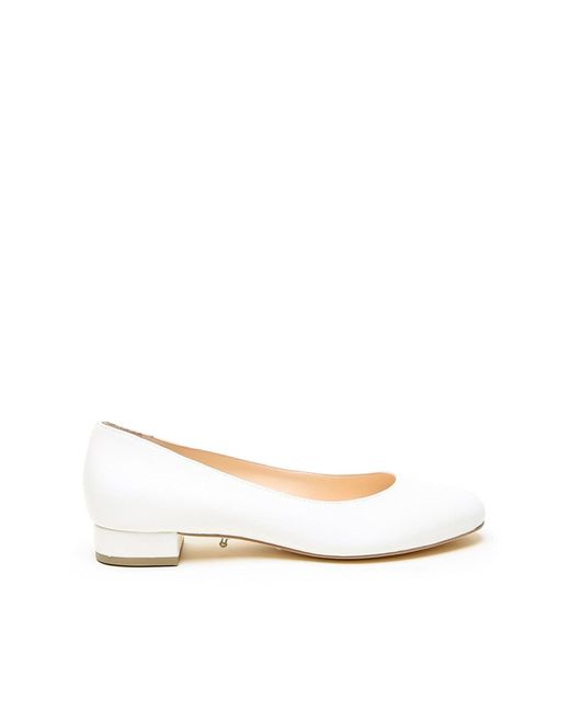 Alterre Customizable White Ballet Flat in Natural | Lyst