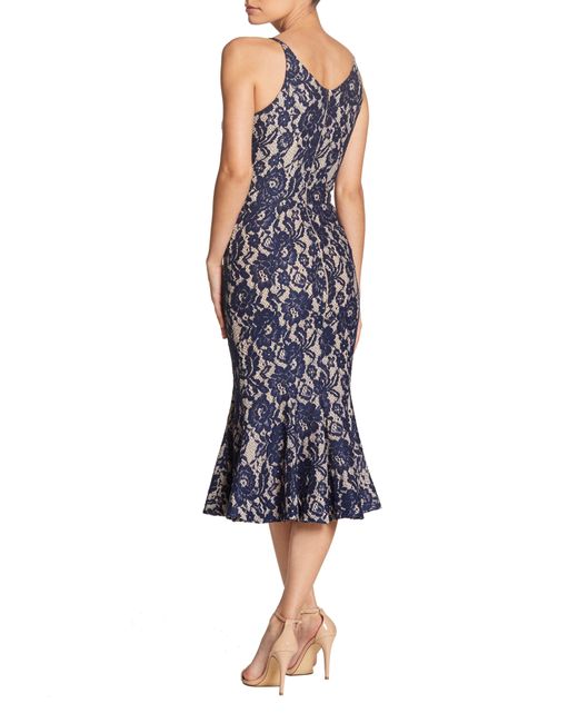 Dress the Population Isabelle Dress in Blue | Lyst