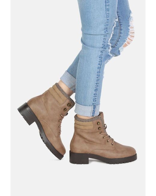 Ankle length deals lace up boots