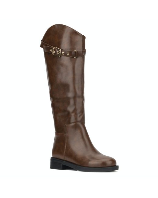 TORGEIS Antonella Tall Boot in Brown | Lyst