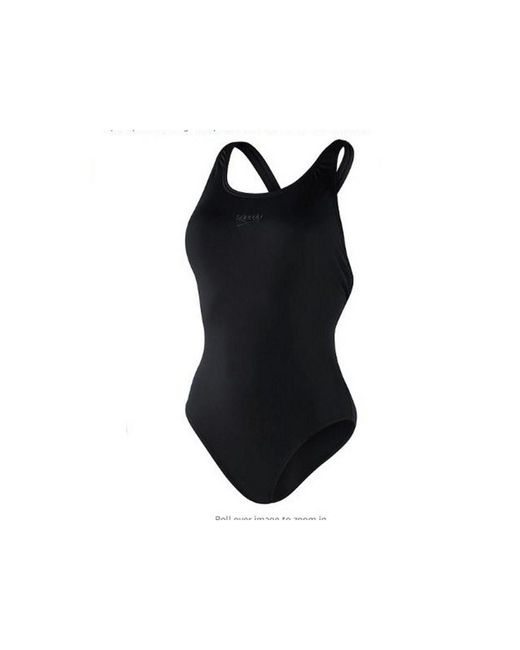 Speedo Power Eco One Piece Bathing Suit in Black Lyst