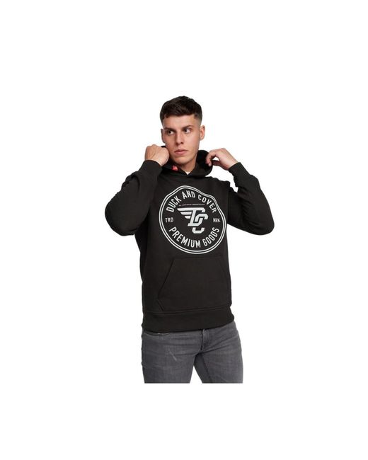 Duck and Cover Addax Hoodie in Black for Men Lyst