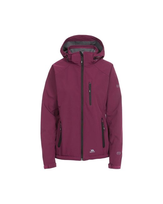 Trespass Bela Ii Waterproof Softshell Jacket in Purple | Lyst