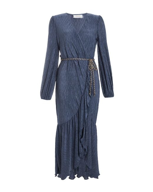 Quiz belted midi best sale dress